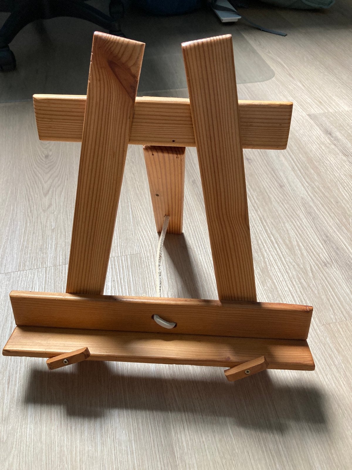 Houten schildersezeltje, Ophalen of Verzenden, Gebruikt, Ezel