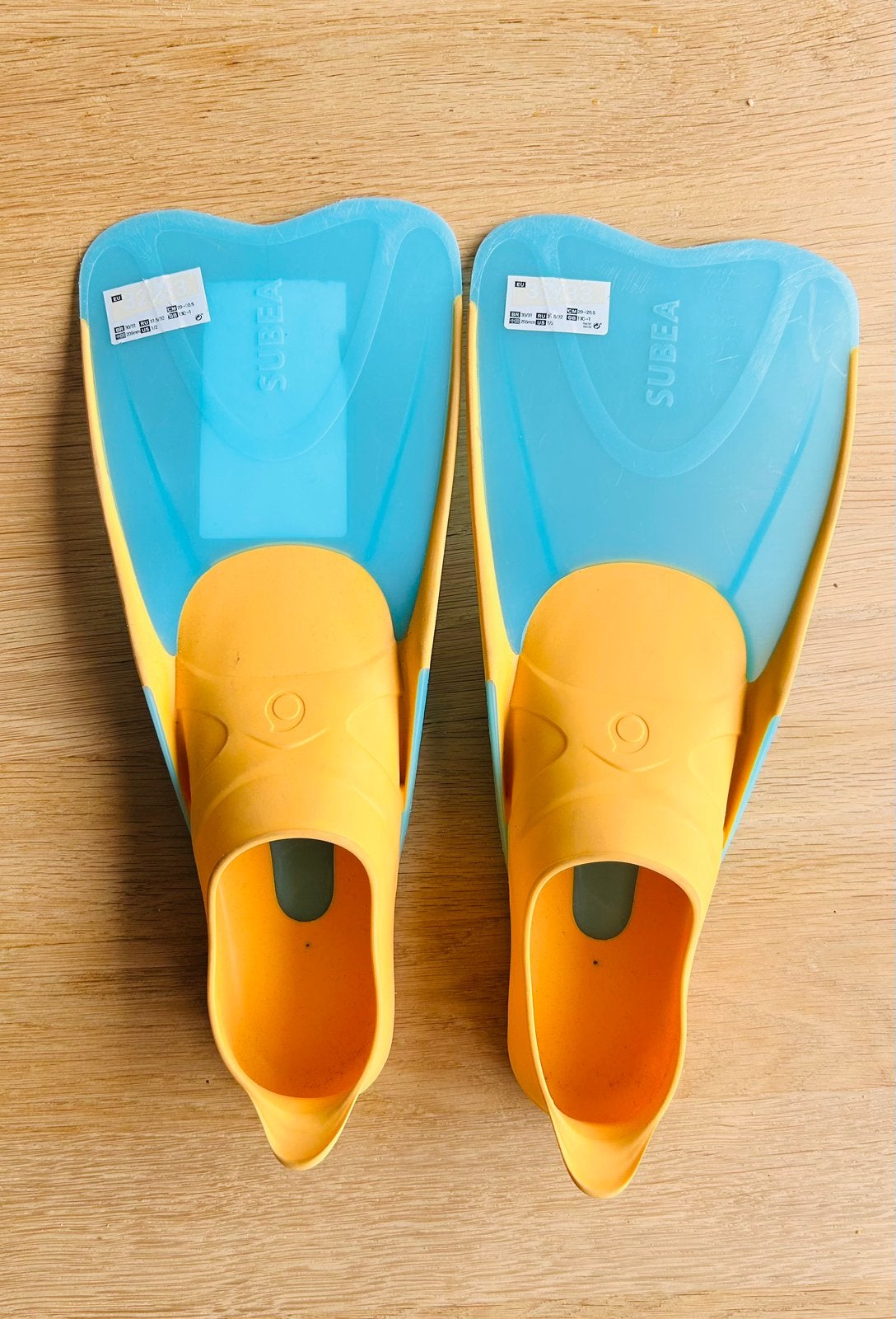 Flippers maat 32/33, Ophalen of Verzenden, Gebruikt, Snorkelvinnen