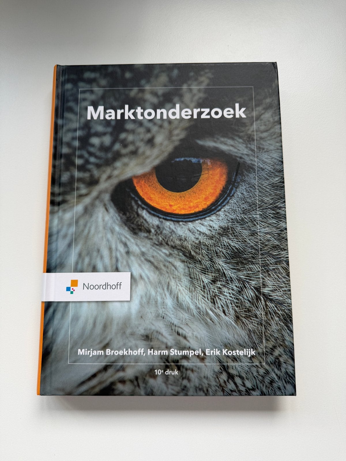 Marktonderzoek - 10e druk - Noordhoff - Mirjam Broekhoff, Boeken, Studieboeken en Cursussen, Zo goed als nieuw, HBO, Gamma, Ophalen of Verzenden