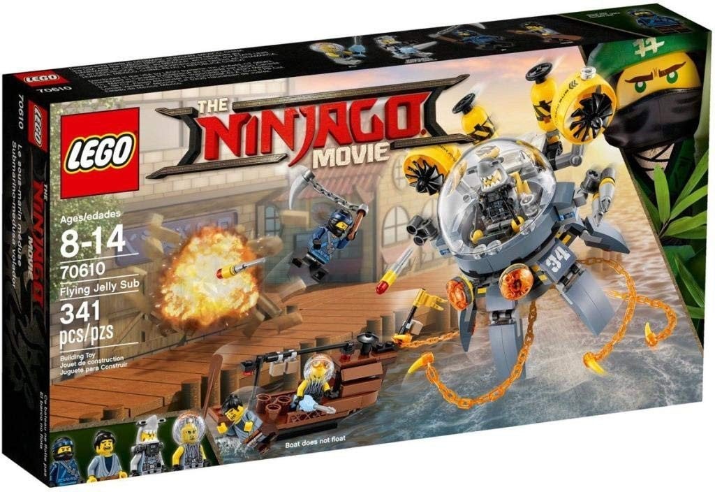 Lego Ninjago Movie 70610 Vliegende Jelly Sub, Compleet, Gebruikt, Lego, Ophalen of Verzenden