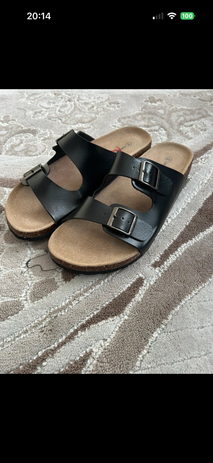 Zwarte slippers van Lucovitaal maat 44, Slippers, Zwart, Nieuw, Ophalen of Verzenden