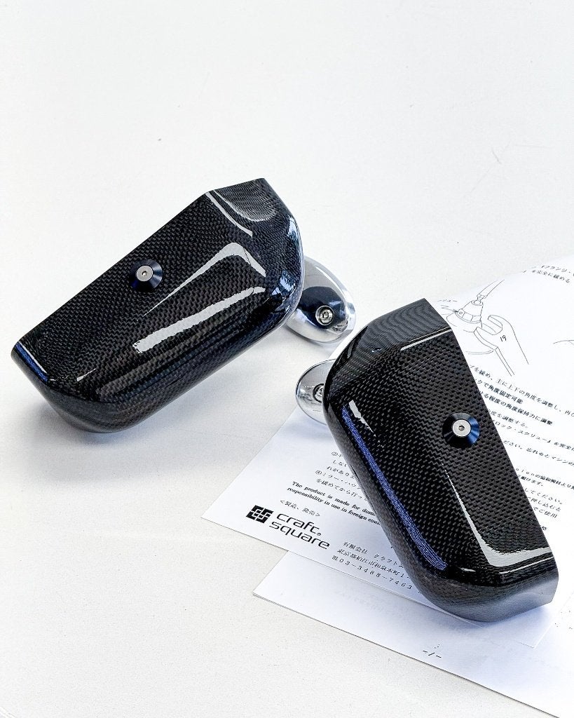 Craft Square carbon GT spiegel set - Mazda RX-7 RX7 FD3S, Ophalen of Verzenden