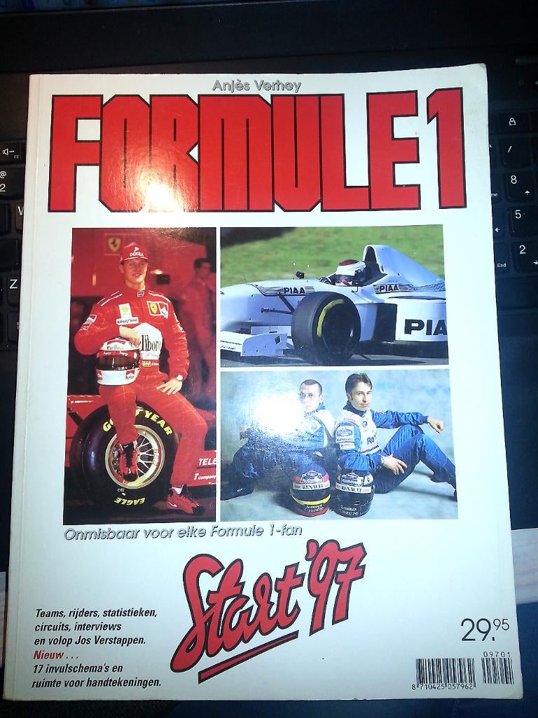 Formule 1 Start '97 – Anjès Verhey (incl. Jos Verstappen), Ophalen of Verzenden, Gelezen, Overige sporten