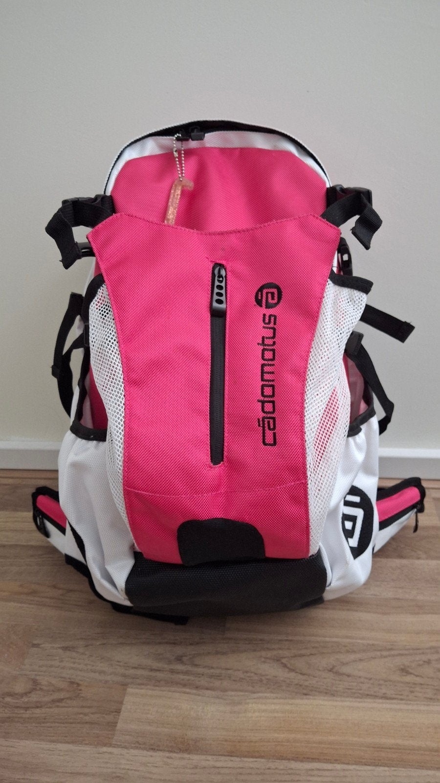 CadoMotus Rugzak - Roze/Wit (Zo goed als nieuw), Ophalen of Verzenden, Zo goed als nieuw, Overige merken