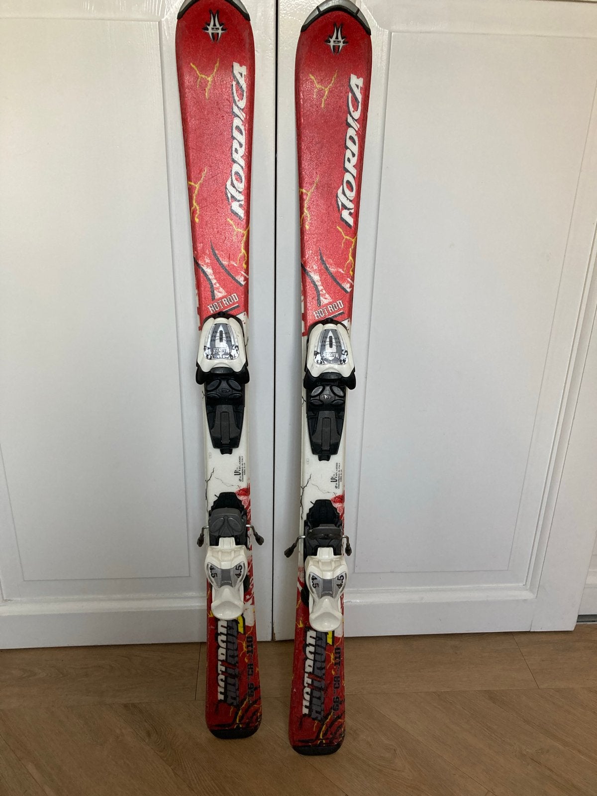 Nordica kinderski 110 cm - geslepen en gewaxt, Ophalen, Gebruikt, 100 tot 140 cm, Carve