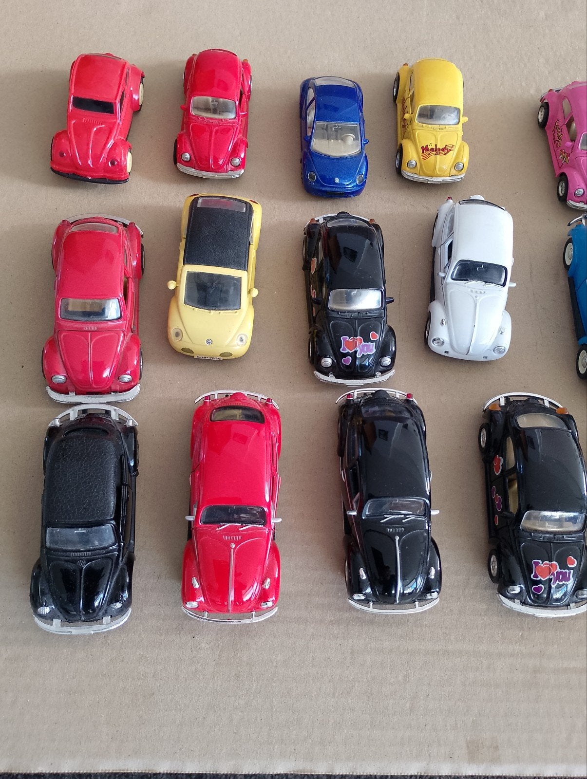 Verzameling van 18 stuks  V.W kevers, Ophalen, Zo goed als nieuw, Auto