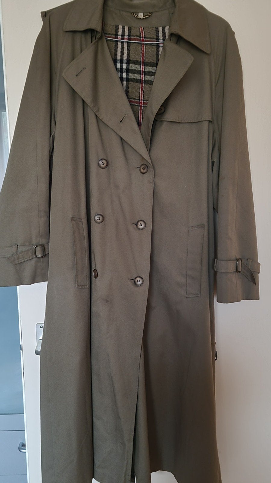 Dames Vintage regenjas met voering, Kleding | Dames, Maat 38/40 (M), Ophalen of Verzenden, Zo goed als nieuw, C&A