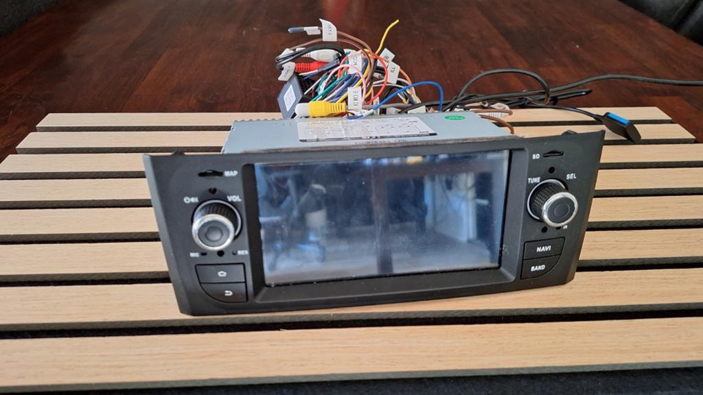 Fiat Grande Punto Andriod auto/Apple carplay, Ophalen of Verzenden, Gebruikt