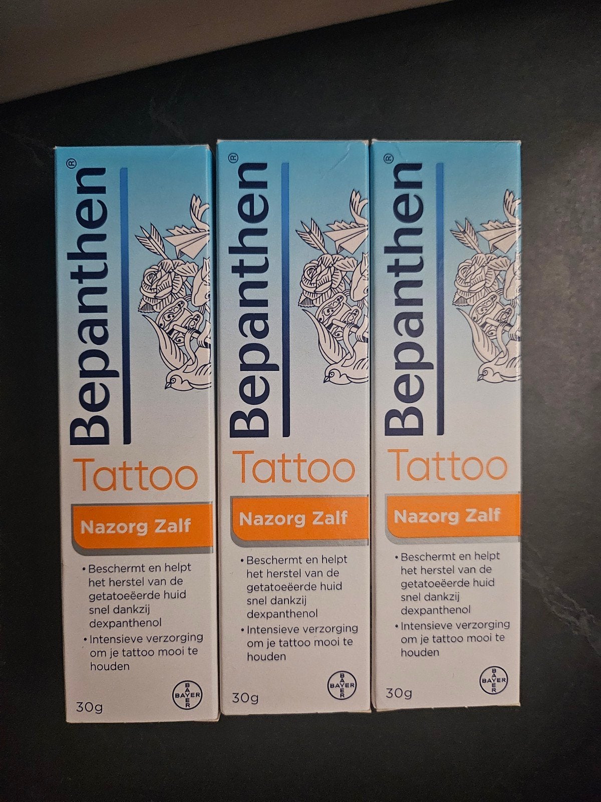 Bepanthen Tattoo Nazorg Zalf - Crème voor getatoeëerde huid, Ophalen of Verzenden, Nieuw, Bodylotion, Crème of Olie