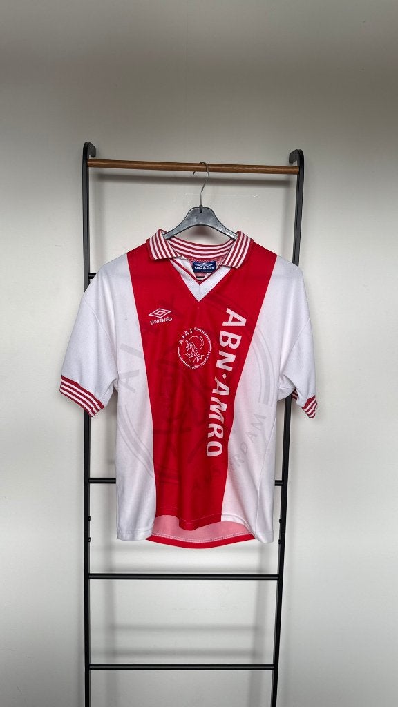 Origineel Ajax thuisshirt 1995/96 Umbro maat S – ABN AMRO, Maat S, Ophalen of Verzenden, Zo goed als nieuw, Shirt