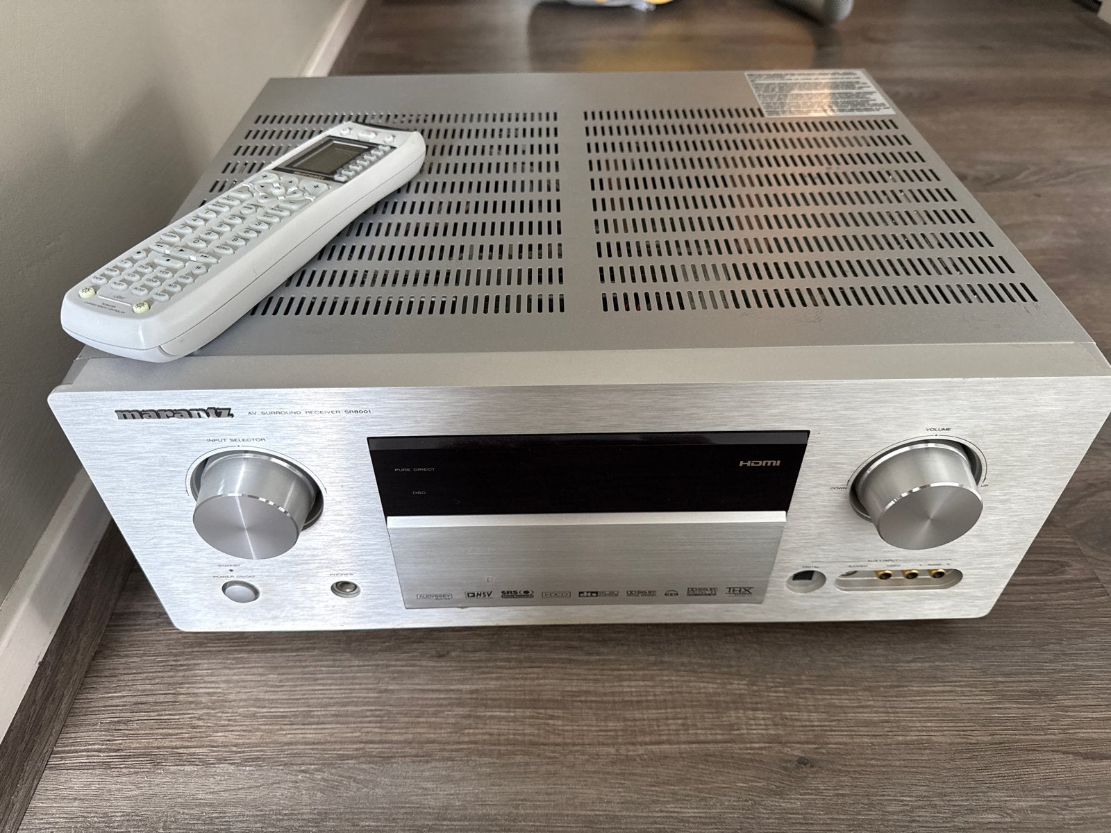 Marantz SR8001 AV Surround Receiver met afstandsbediening, Marantz, Overige systemen, Ophalen of Verzenden, Zo goed als nieuw