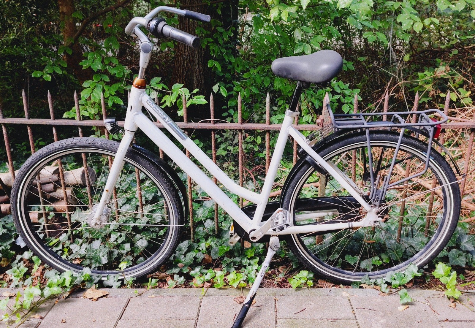 Gazelle damesfiets stadsfiets singlespeed terugtraprem 54 cm, Terugtraprem, Ophalen of Verzenden, Gazelle, 53 tot 56 cm