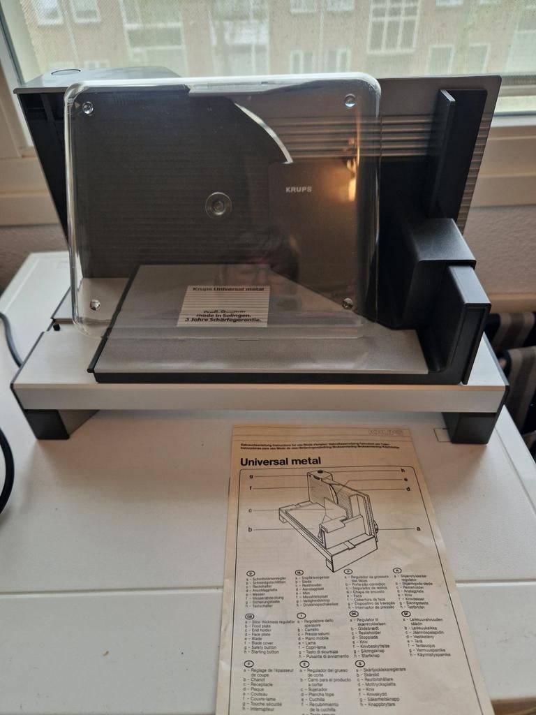 Krups vleessnijmachine, Ophalen, Zo goed als nieuw
