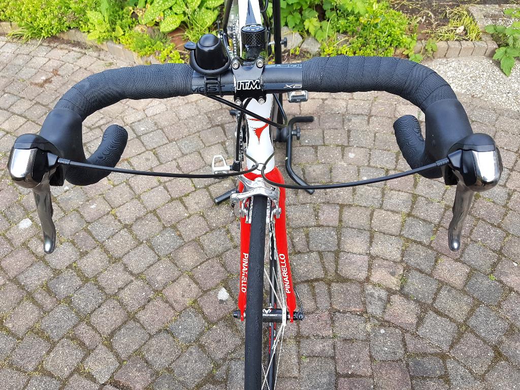Pinarello F4:13 Carbon Racefiets, Dura Ace 2 x 10 speed, Gebruikt, Carbon, 15 tot 20 versnellingen, Ophalen