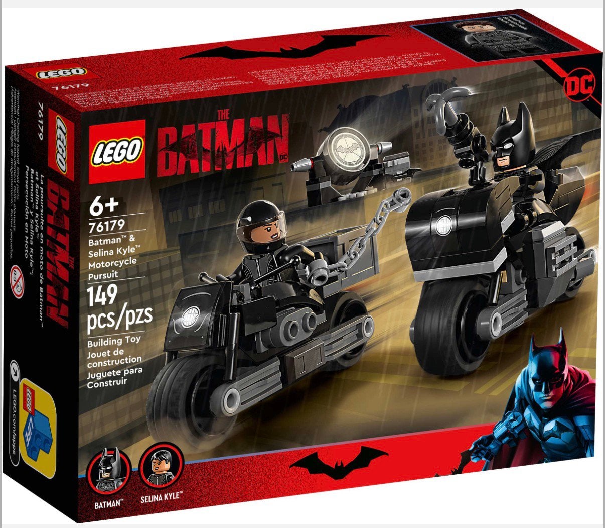 Lego 76179 - Batman & Selina Kyle  motorachtervolging -nieuw, Overige thema's, Lego, Nieuw, Ophalen of Verzenden