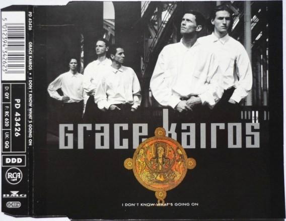 GRACE KAIROS CD SINGLE I DON'T KNOW WHAT'S GOING ON, Ophalen of Verzenden, Zo goed als nieuw, Pop
