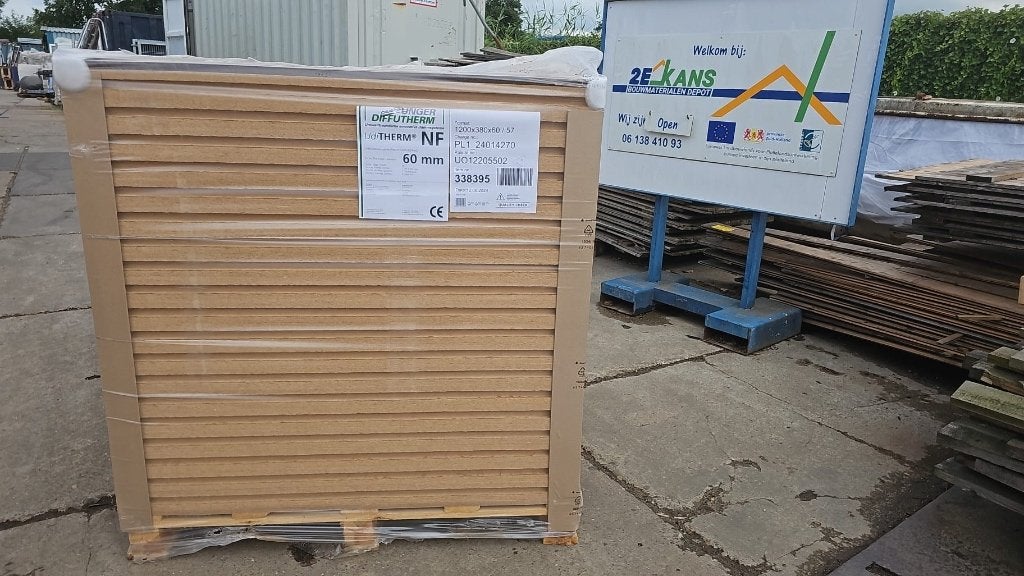 26169 - UdiFLEX + UdiTherm NF60 houtvezel isolatie, Ophalen, 4 tot 8 cm, Nieuw, 15 m² of meer