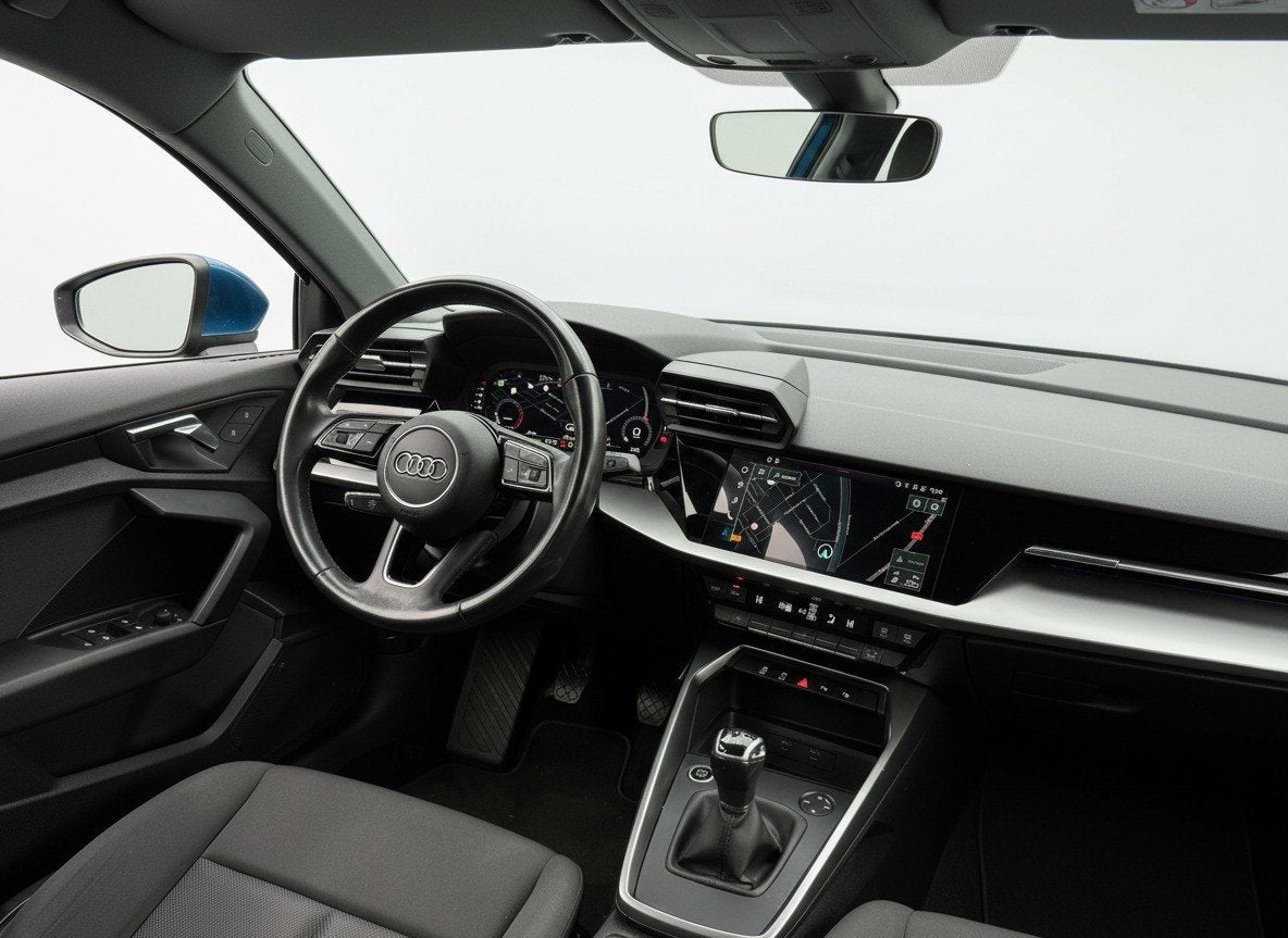 Audi A3 Sportback 30 TFSI PRO LINE VIRTUAL/NAVI/CRUISE/CARPL, Auto's, Audi, 1195 kg, Gebruikt, Blauw, Origineel Nederlands