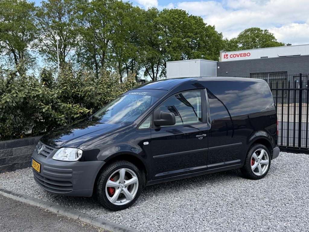 Volkswagen Caddy 1.9 TDI DSG Clima|Cruis|Carplay Zwart, 15 km/l, Gebruikt, Zwart, 4 cilinders
