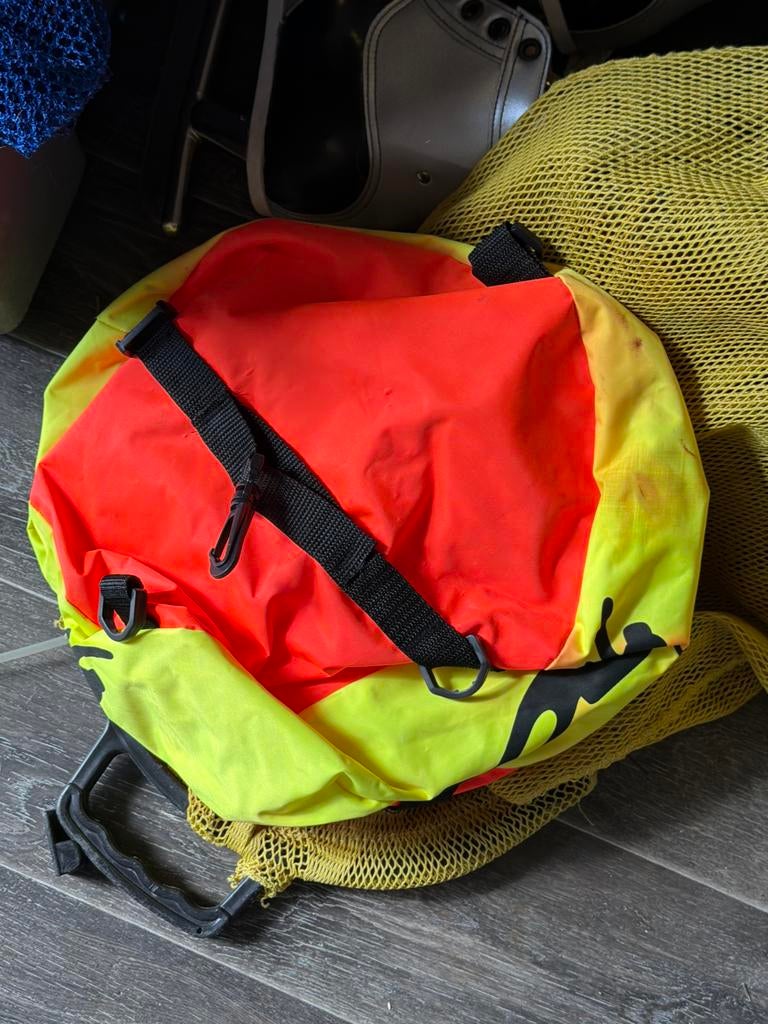 Diverse duikbenodigdheden: vinnen, lamp, computer en meer, Watersport en Boten, Ophalen of Verzenden, Gebruikt, Zwem- of Duikvliezen