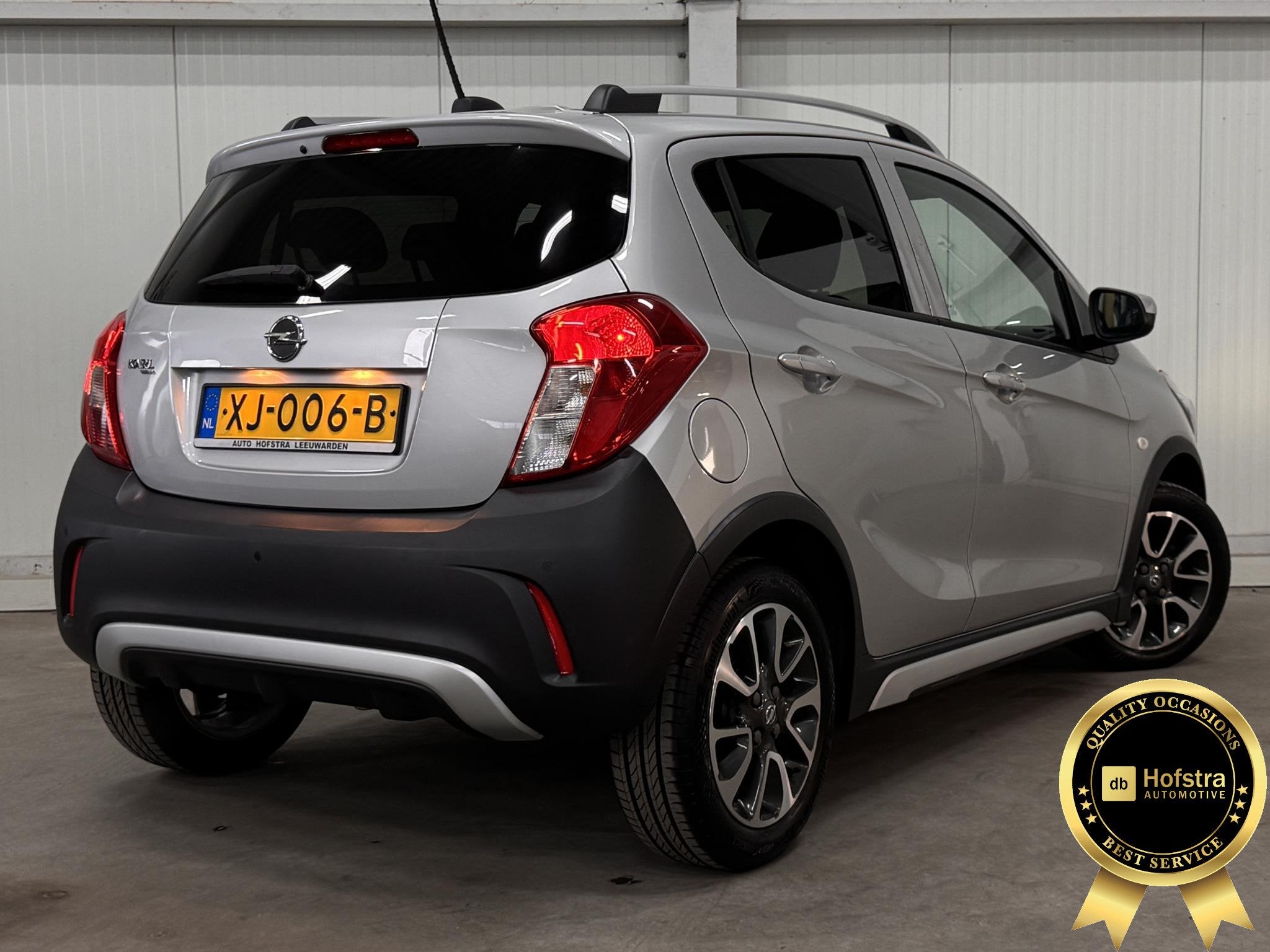 Opel KARL 1.0 Rocks Online Edition LED NAVI AIRCO CRUISE LMV, Voorwielaandrijving, Stof, Gebruikt, 23 km/l