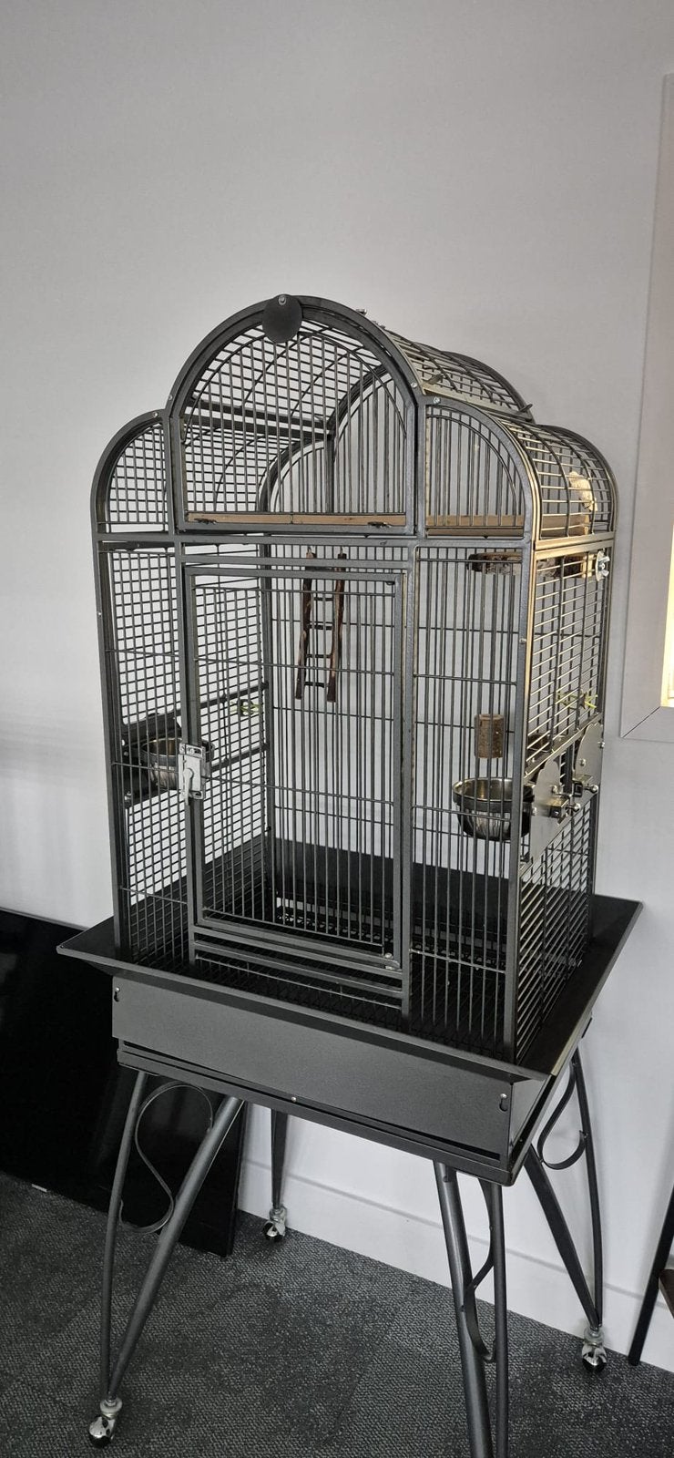 Mooie vogelkooi, Dieren en Toebehoren, Ophalen, Gebruikt, Metaal, Vogelkooi