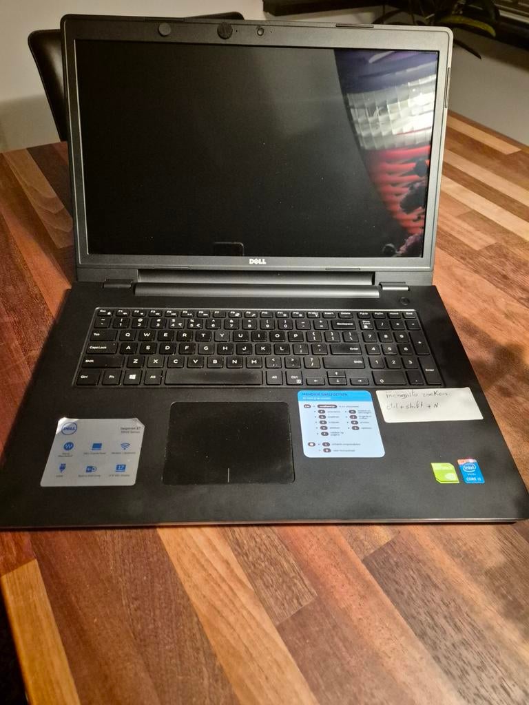 Dell laptop p26E defect - zonder batterij/HDD, Computers en Software, Windows Laptops, Ophalen of Verzenden, Niet werkend, Dell