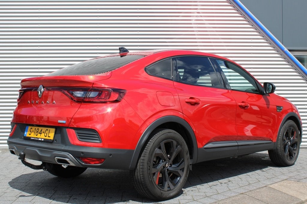 Renault Arkana 1.6 E-Tech Hybrid 145 RS-Line | Trekhaak | Na, Auto's, Renault, Gebruikt, 4 cilinders, Leder en Stof, 23 km/l