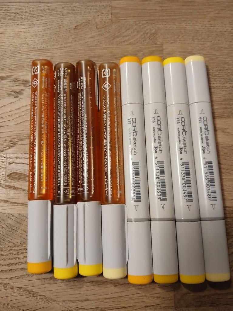 Copic sketch markers, Hobby en Vrije tijd, Tekenen, Gebruikt, Potlood of Stift, Ophalen of Verzenden