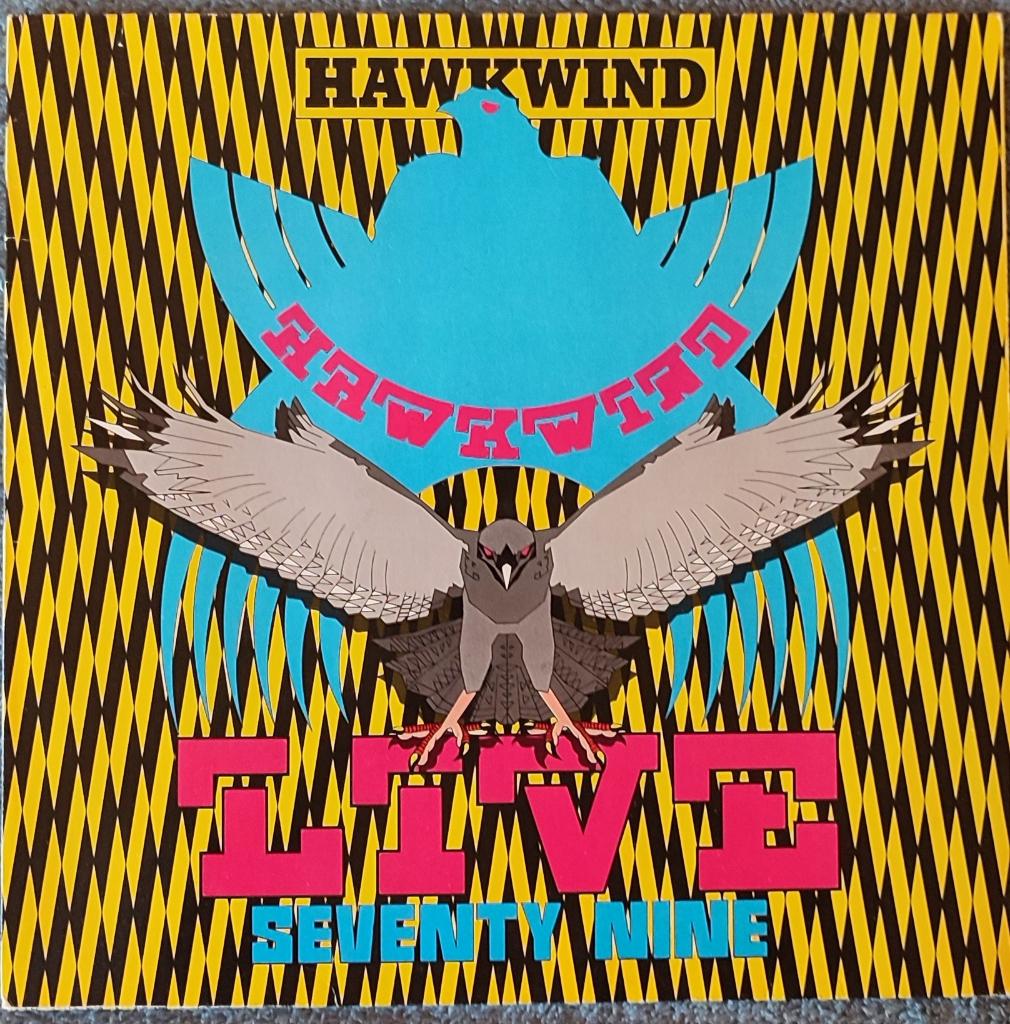 HAWKWIND - LIVE SEVENTY NINE - 1980 - VINYL, Ophalen of Verzenden, Gebruikt, 12 inch