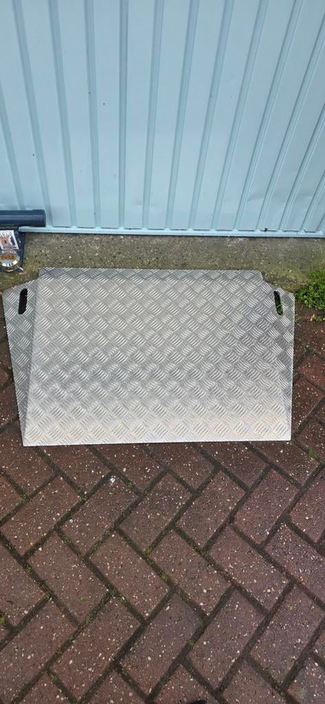 Stevige aluminium oprijplaat 105x62cm, 5mm dik, Ophalen of Verzenden