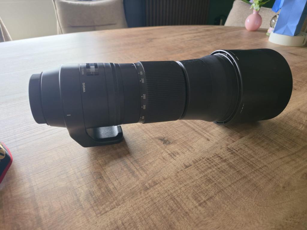 Sigma 150-600mm F/5.0-6.3 DG OS HSM Contemporary lens EF, Ophalen, Zo goed als nieuw, Telelens, Zoom