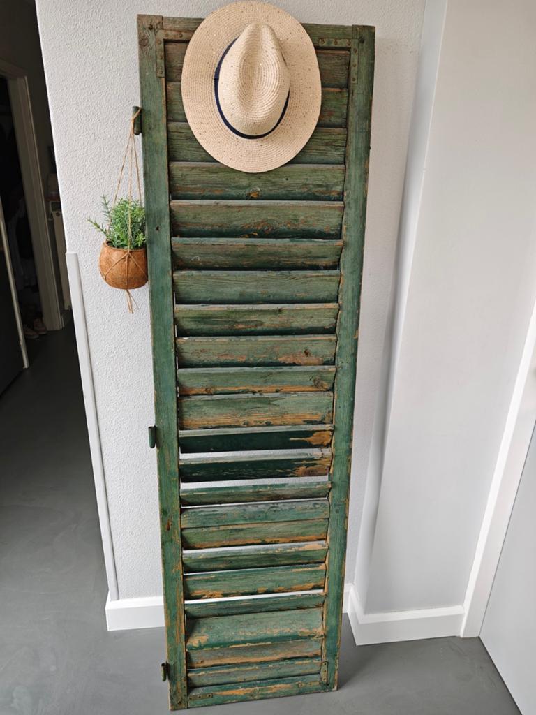 Brocante luik - Decoratief houten luik, Antiek en Kunst, Ophalen
