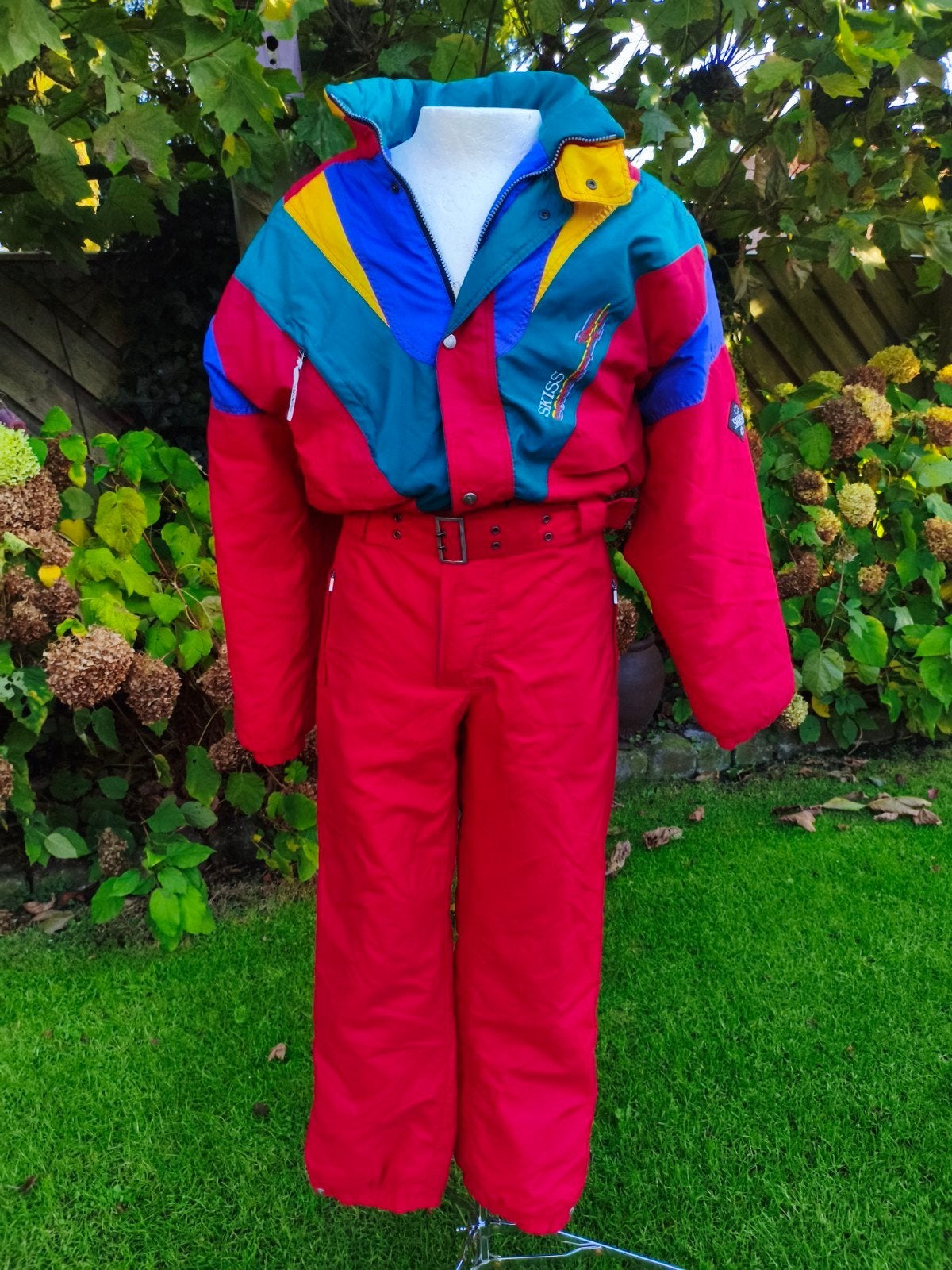 vintage skipak, fout skipak maat S, Ophalen of Verzenden, Gedragen, Maat 48/50 (M), Pak