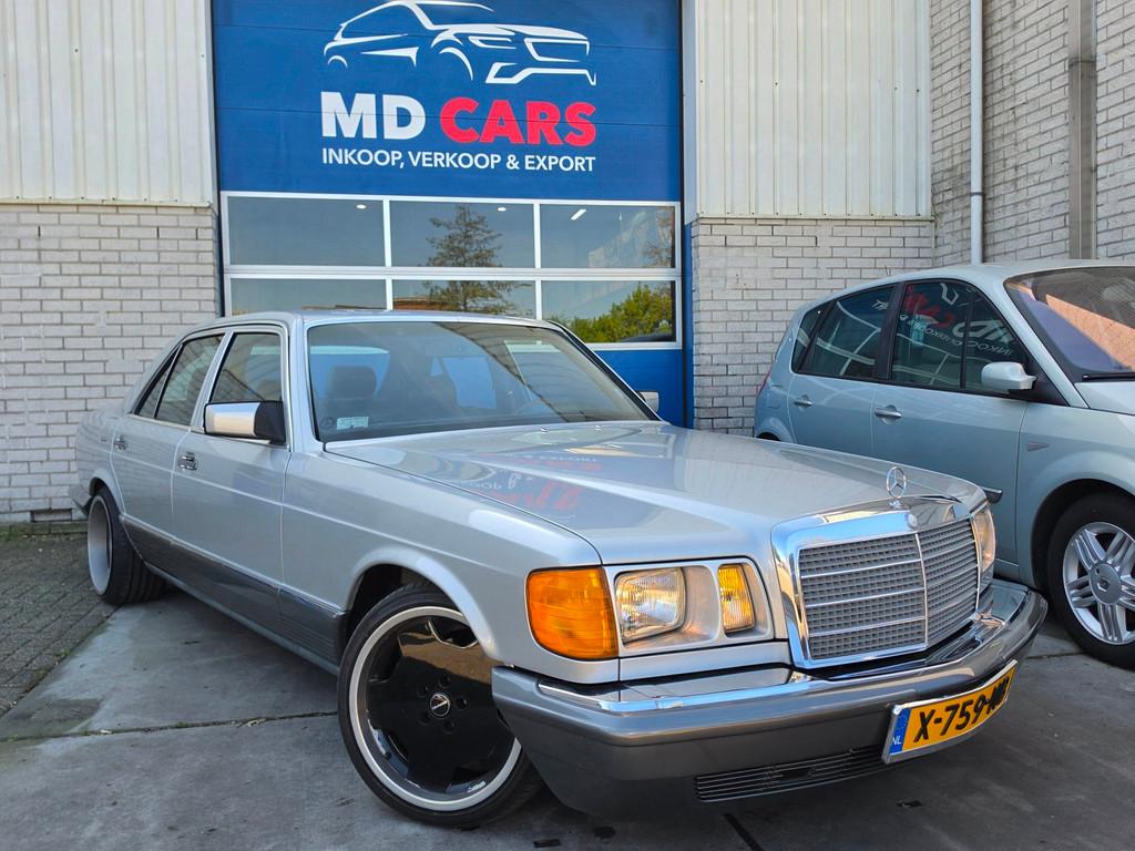 Mercedes-Benz 300 SD TURBODIESEL W126 AUTOMAAT/SCHUIFDAK/AIR, Achterwielaandrijving, Gebruikt, Overige modellen, Leder