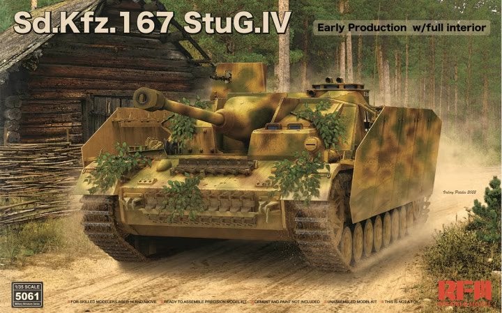D-571,RFM 1-35,NO,5061,Sd.Kfz. 167 StuG.IV Early Production, Overige merken, 1:32 tot 1:50, Overige typen, Nieuw