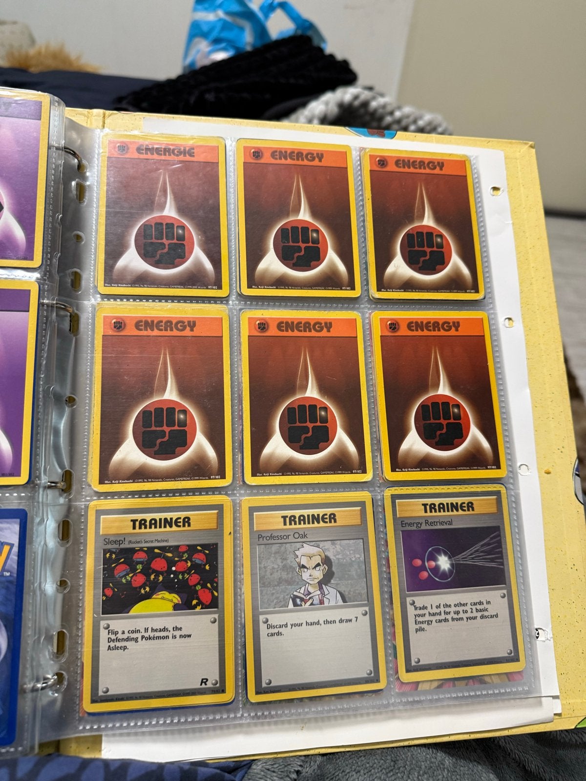 Grote verzameling Pokémon kaarten in map, Verzamelen, Ophalen of Verzenden, Gebruikt