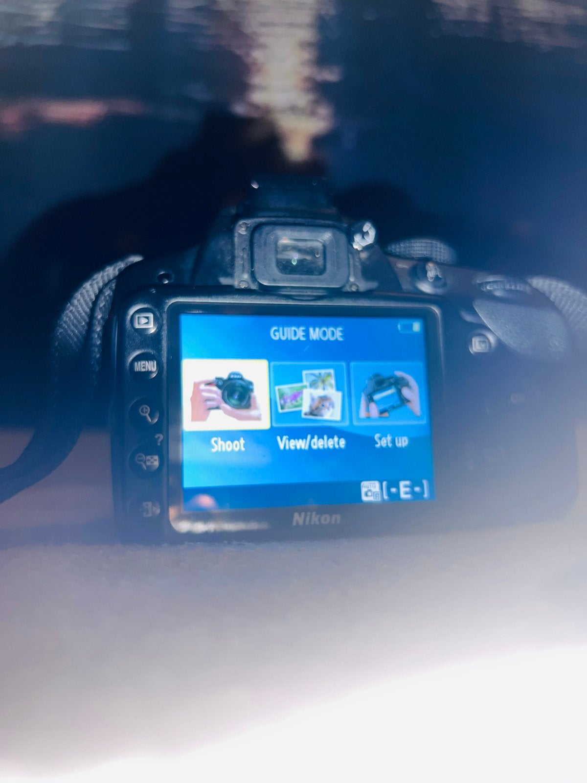 Nikon D3200 Spiegelreflexcamera met 18-55mm lens, Ingebouwde flitser, Spiegelreflex, Ophalen of Verzenden, Zo goed als nieuw