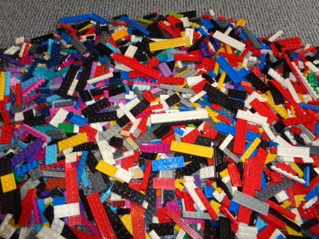 Partij S379=2,2 Kilo Lego plaatjes, Kinderen en Baby's, Speelgoed | Duplo en Lego, Lego, Lego, Gebruikt, Lego