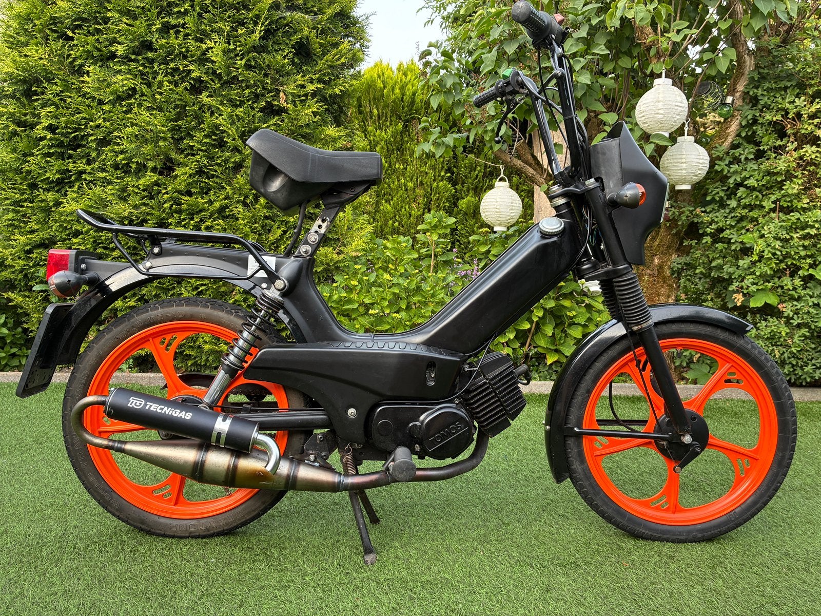 Tomos bromfiets 65cc 15 mm technigas, Fietsen en Brommers, Brommers | Tomos, Ophalen, Gebruikt, Maximaal 45 km/u, 65 cc