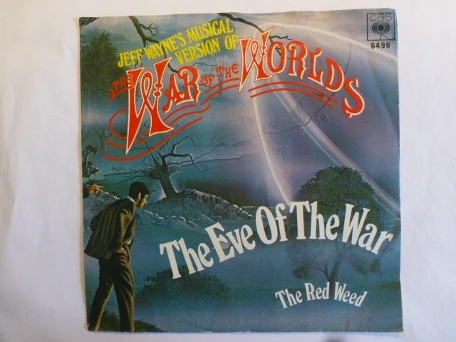 Jeff Wayne 's. The eve of the war./ The red weed., Gebruikt, 7 inch, Single, Ophalen of Verzenden