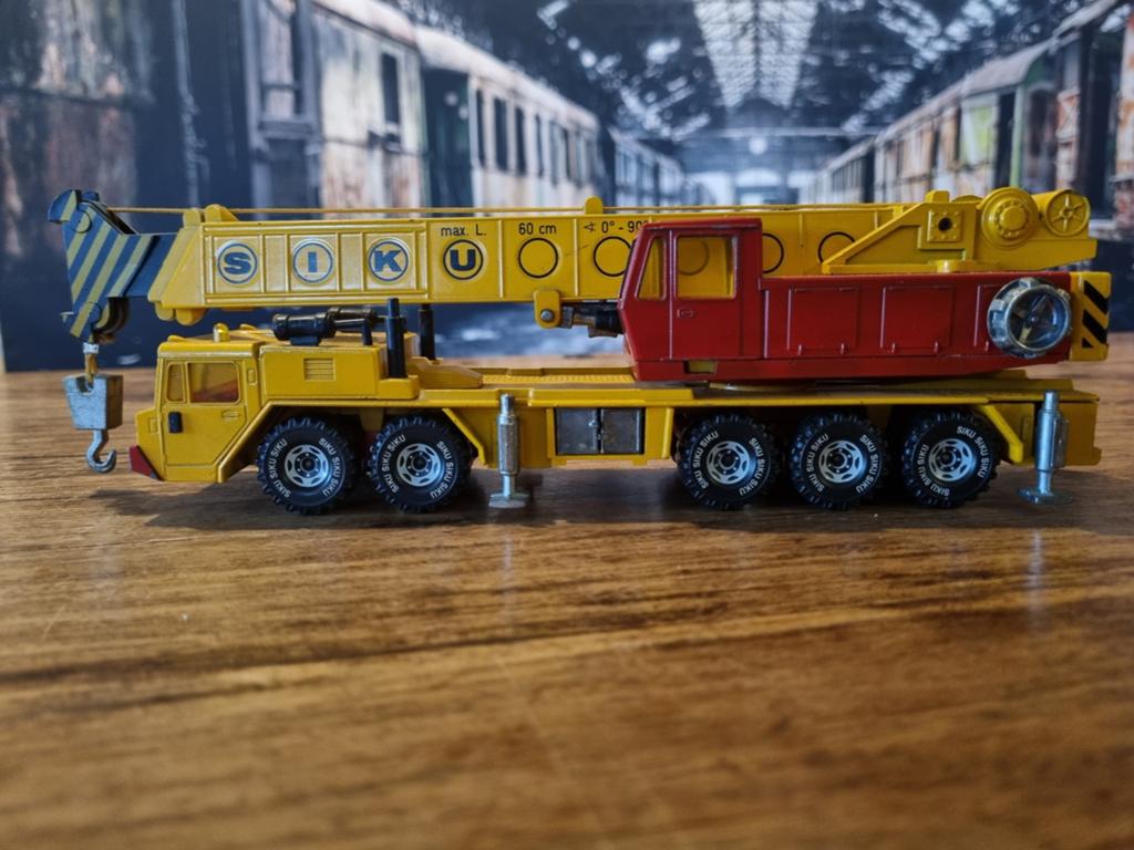 Siku 4010 Faun Kraanwagen - vintage, Ophalen of Verzenden, Zo goed als nieuw