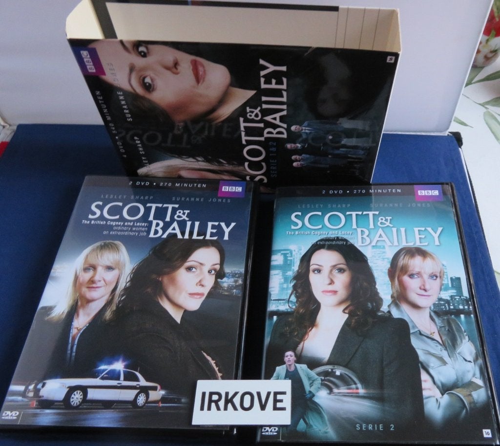 SCOTT & BAILEY * 4 DVD SET * Nieuwstaat *, Vanaf 16 jaar, Verzenden, Zo goed als nieuw, Detective en Krimi