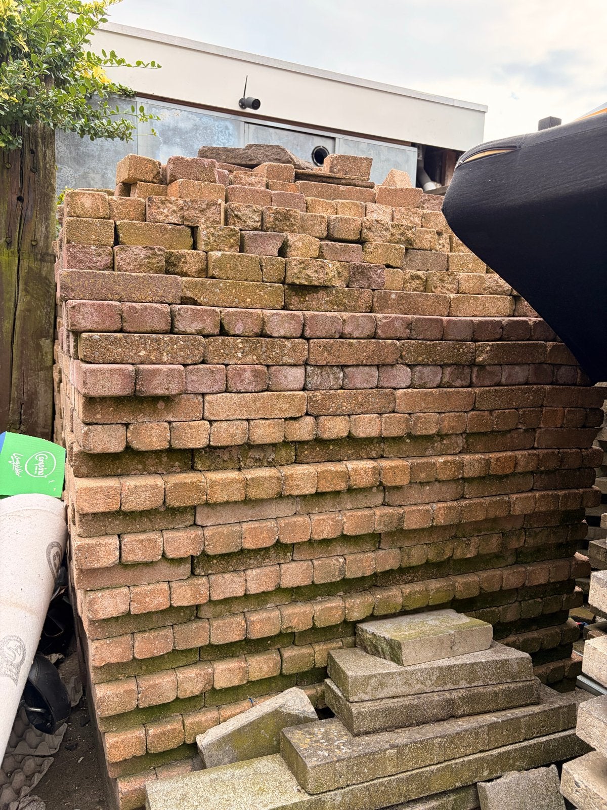 Rode stenen/klinkers. Gratis!, Ophalen, Overige materialen, Gebruikt, Klinkers