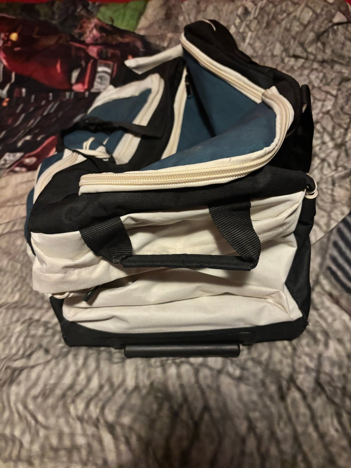 Multifunctionele Koffer: Sport of Weekendje Weg, 40 tot 60 cm, Gebruikt, 20 tot 30 cm, Zwart