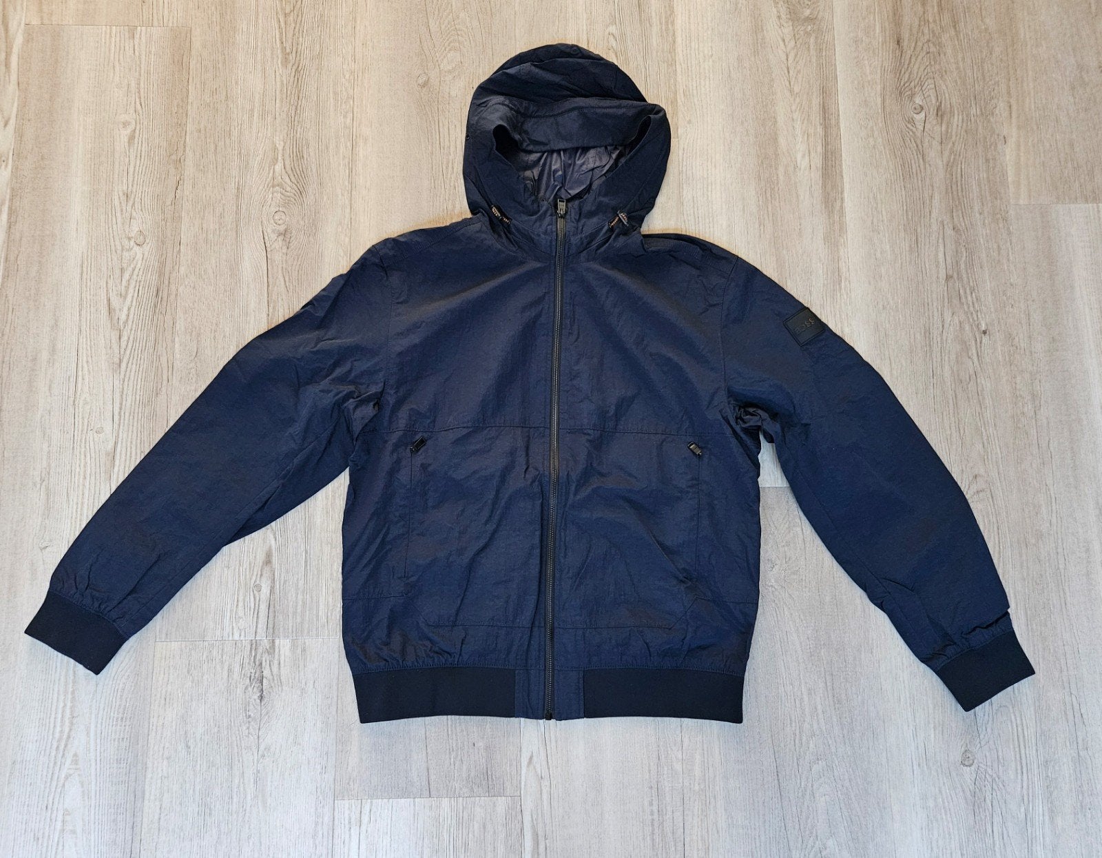 BOSS jas, jack, donkerblauw, origineel, mt 50, als nieuw, BOSS, Ophalen of Verzenden, Zo goed als nieuw, Maat 48/50 (M)