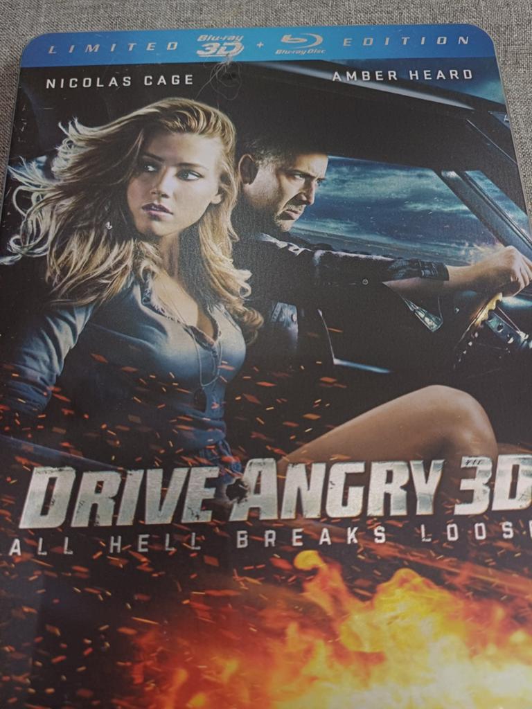 Drive angry 3d steelbook, Ophalen of Verzenden, Zo goed als nieuw, Actie