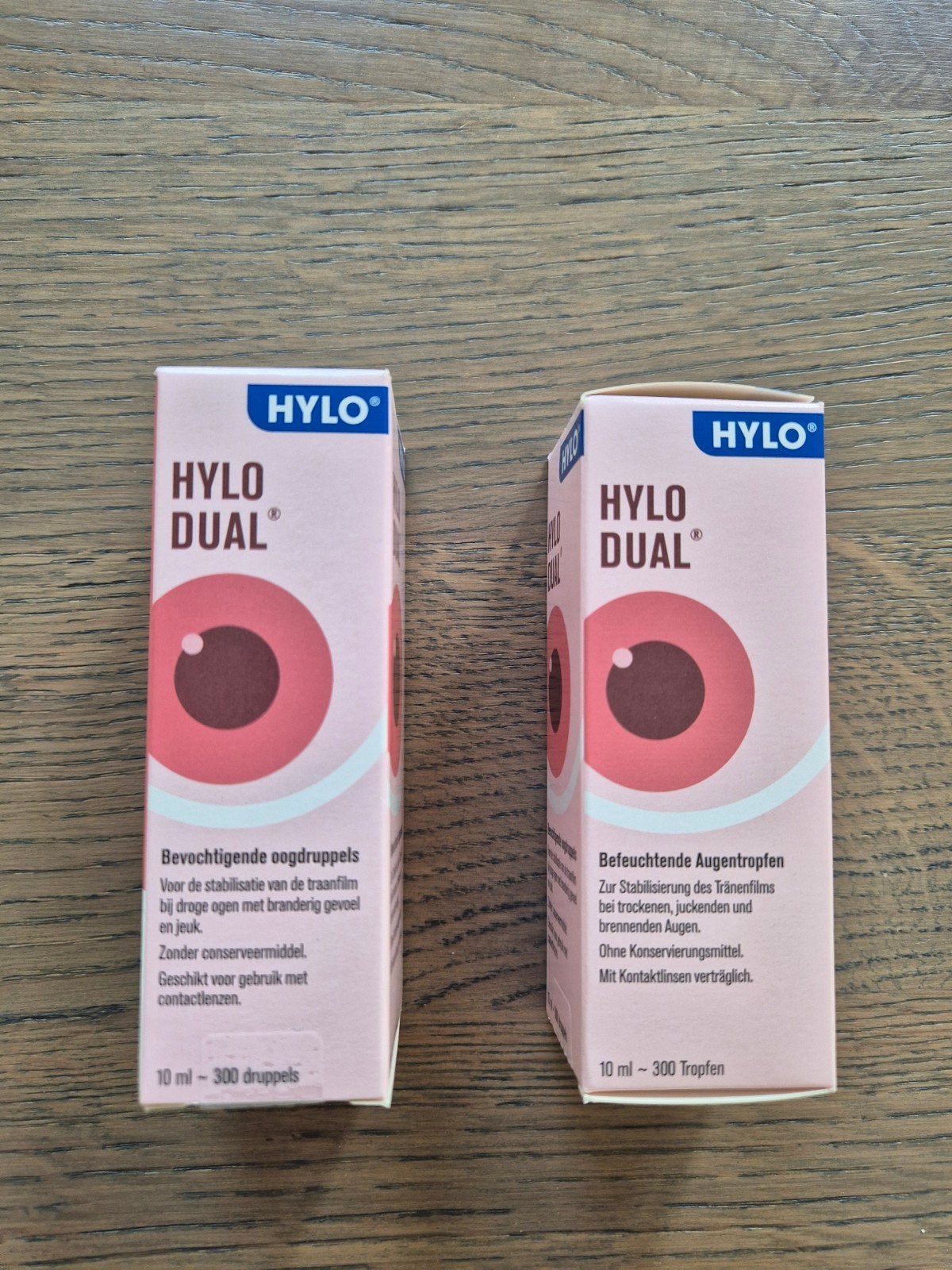 Hylo dual oogdruppels 10ml nieuw 2x, Ophalen of Verzenden, Nieuw, Ogen
