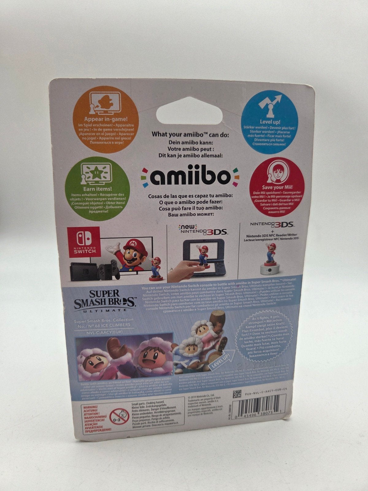 Amiibo Ice Climbers Super Smash Bros. Collection, Nintendo, Nintendo of Europe GmbH, Goldsteinstr. 235, 60528 Frankfurt am Main, Germany