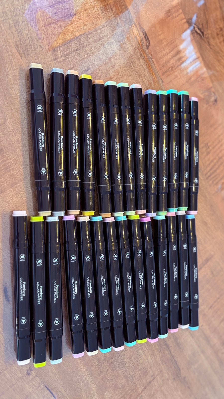 Alcohol markers van Panduro, Ophalen of Verzenden, Zo goed als nieuw, Potlood of Stift